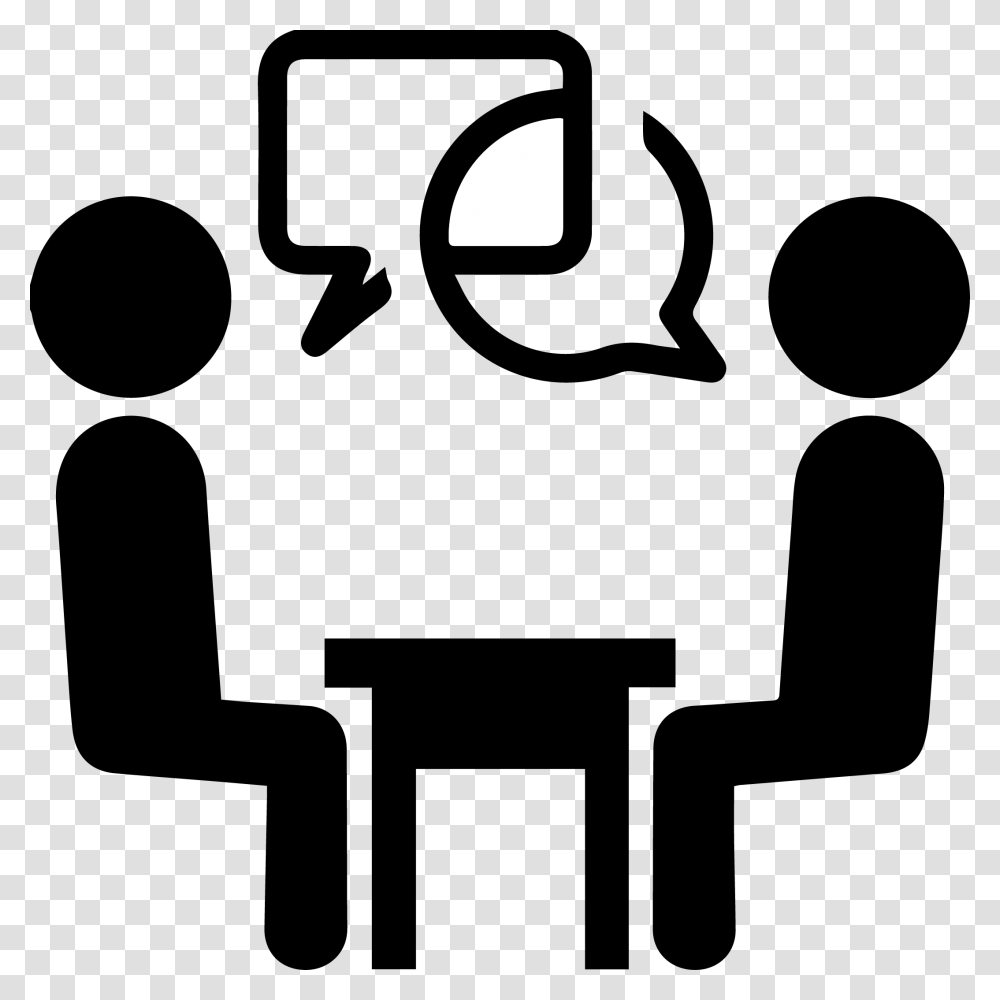 Interview Clipart Primary Research, Stencil, Label Transparent Png