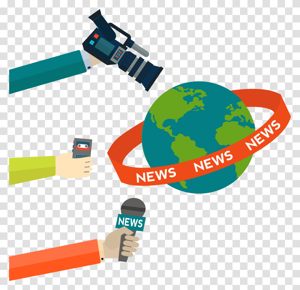 Interview Clipart Tv Host Media Journalist, Light, Outer Space, Astronomy, Electronics Transparent Png