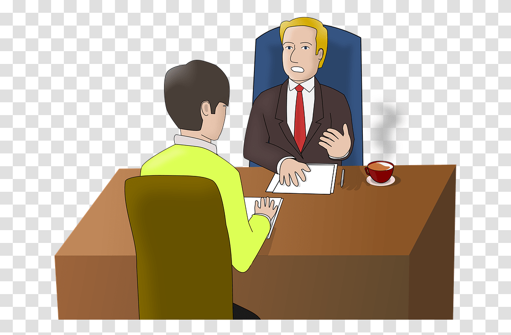 Interview Job Career Business Office Recruitment Manager And Personnel, Sitting, Tie, Accessories, Indoors Transparent Png