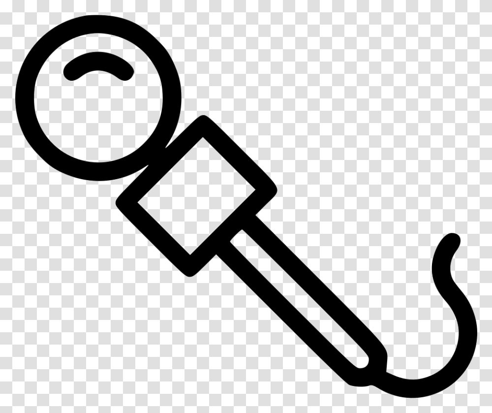Interview Microphone Interview Icon, Shovel, Tool, Key, Magnifying Transparent Png
