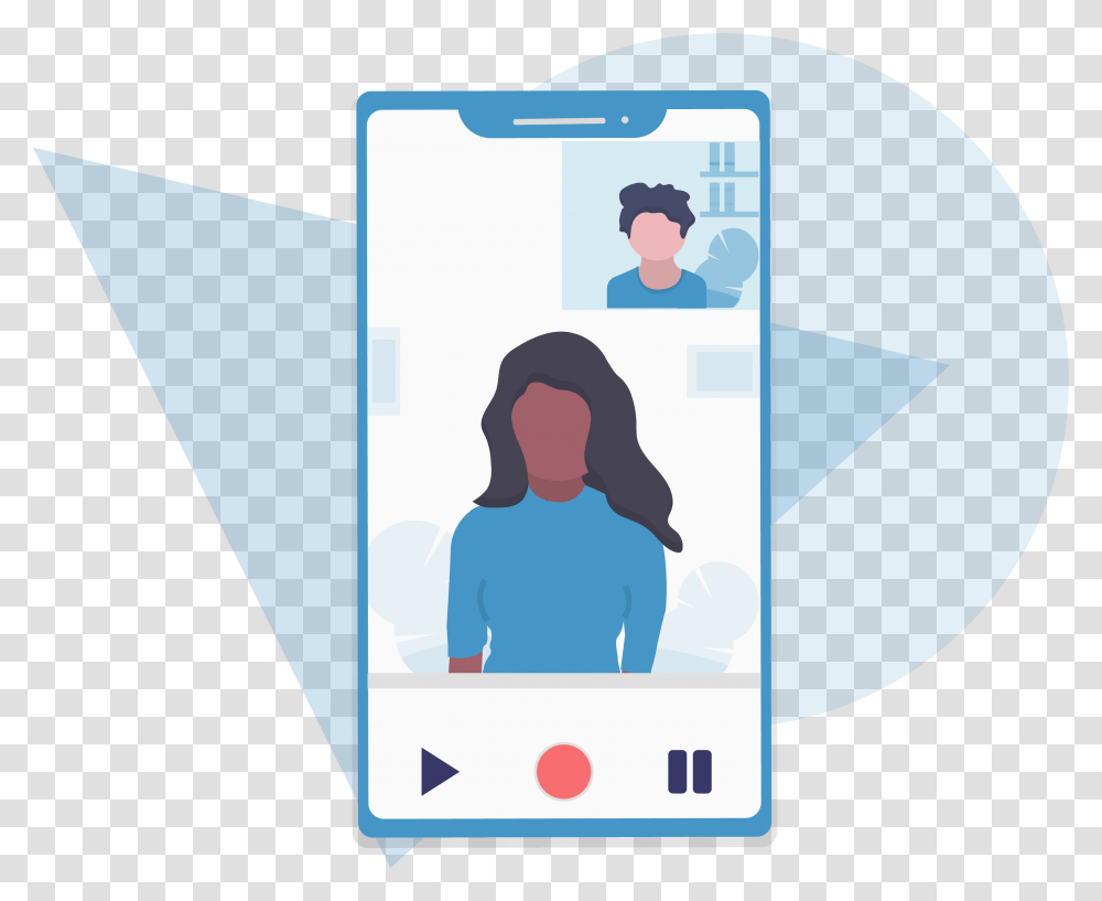 Interviewing Stage Mobile Phone, Id Cards, Document, Person Transparent Png