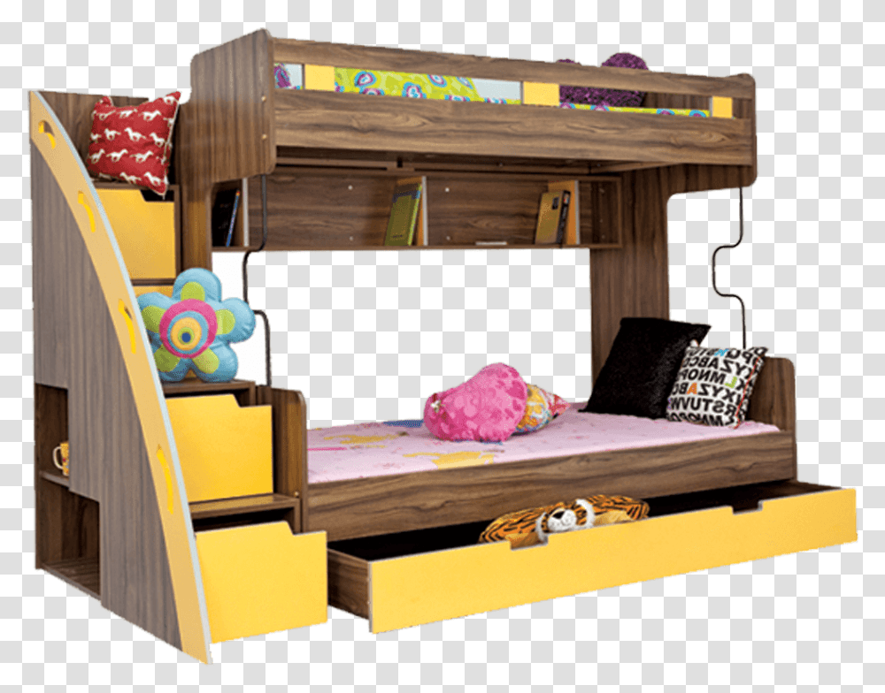 Interwood Kids Bed, Furniture, Bunk Bed, Crib Transparent Png