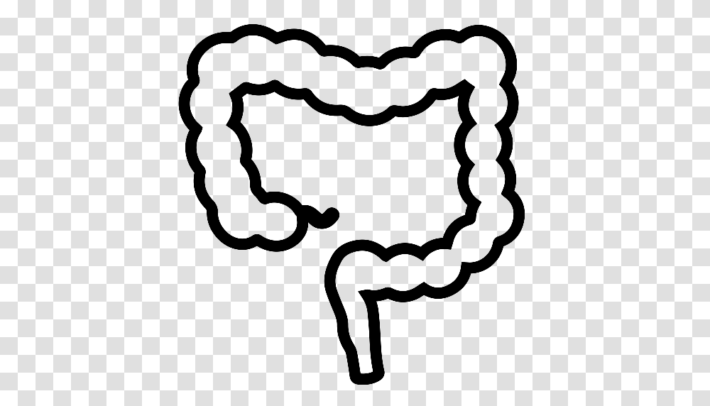 Intestines Medical Organ Icon With And Vector Format, Gray, World Of Warcraft Transparent Png