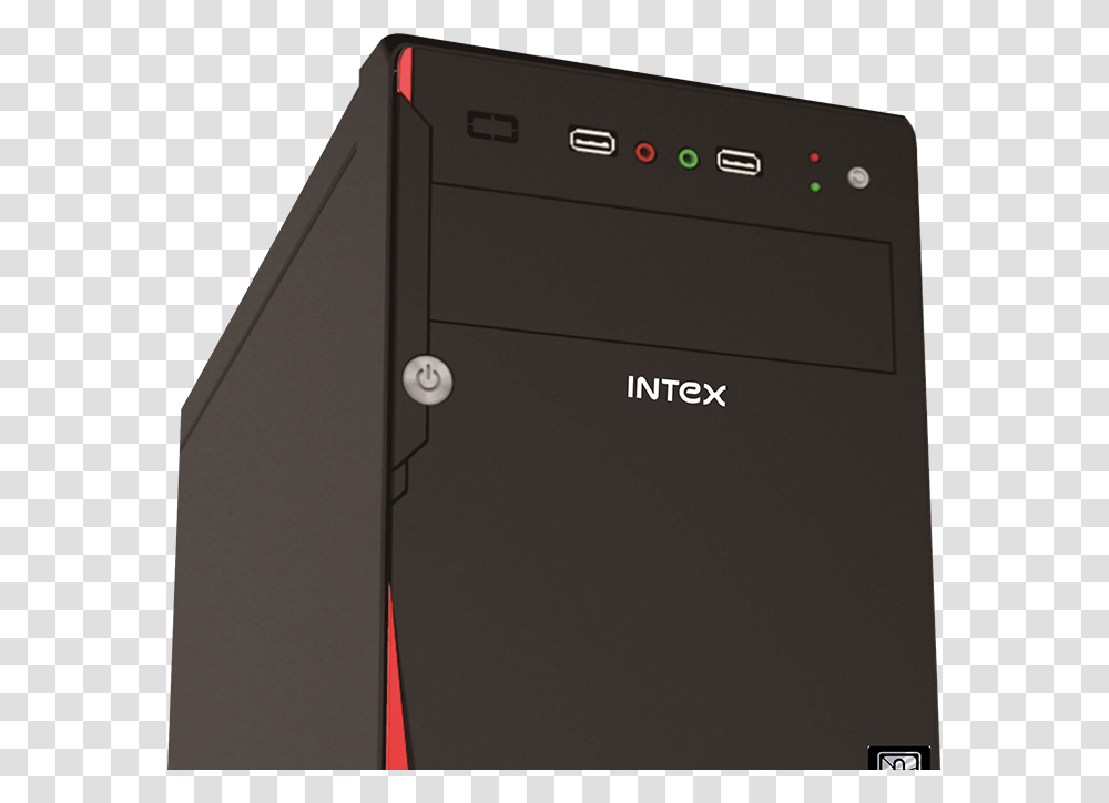 Intex Cabinet P4 It 411 W Smps Amp Usb With Stylish Design Computer Hardware, Electronics, Mailbox, Letterbox, Pc Transparent Png