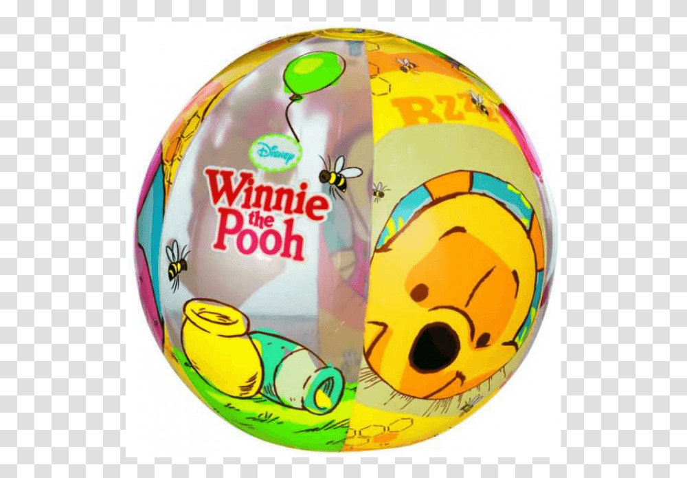 Intex Winnie The Pooh Beach Ball 24 Winnie The Pooh Beach Ball, Sphere, Balloon Transparent Png