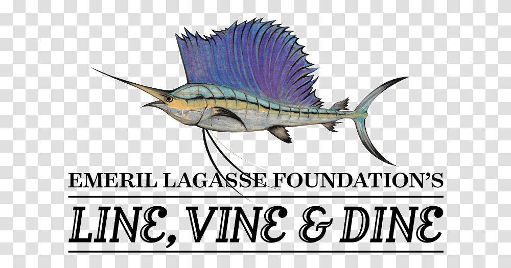 Inthebite Line Vine Amp Dine Line Vine Amp Dine, Swordfish, Sea Life, Animal Transparent Png