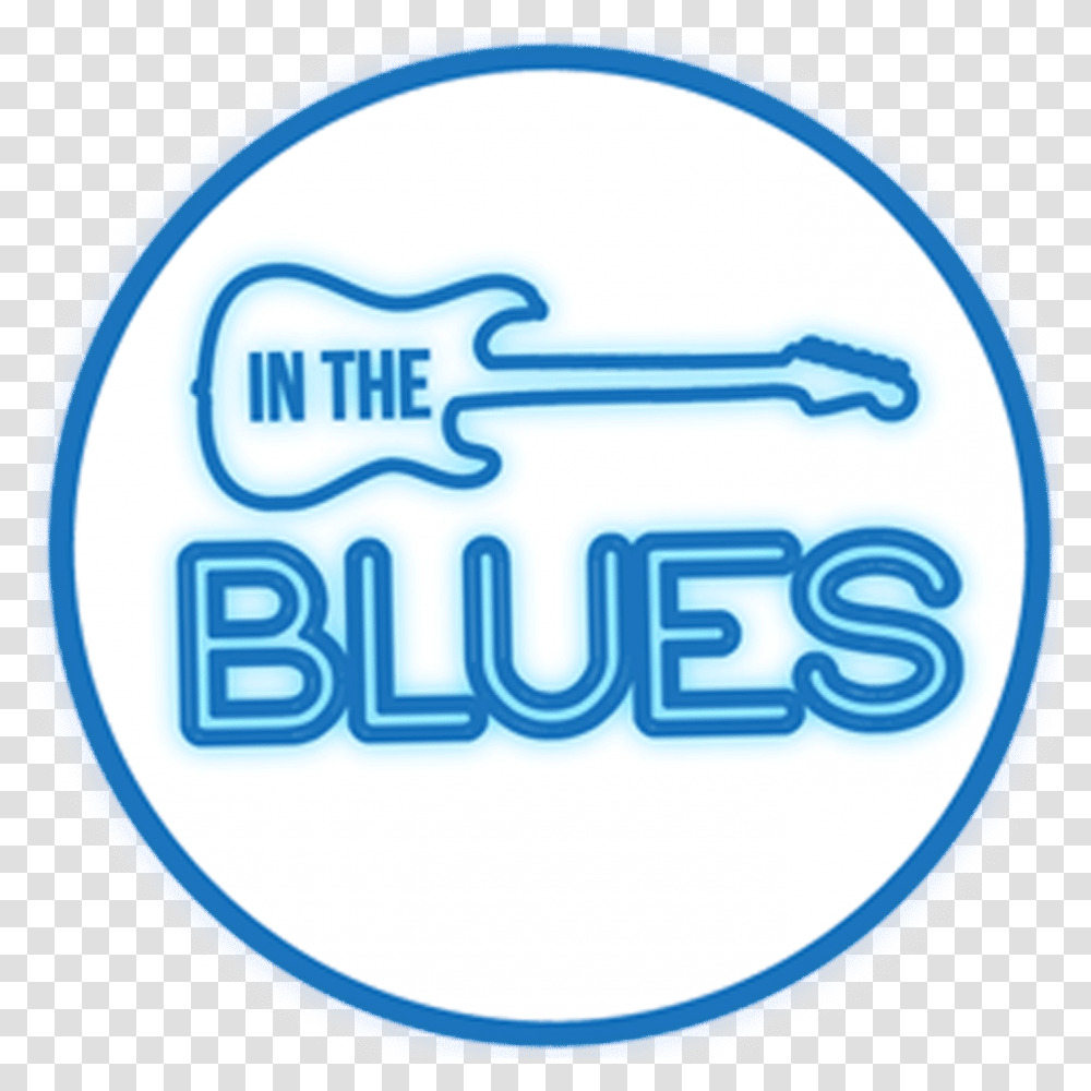 Intheblues Tone Podcast Logo Circle, Label, Trademark Transparent Png