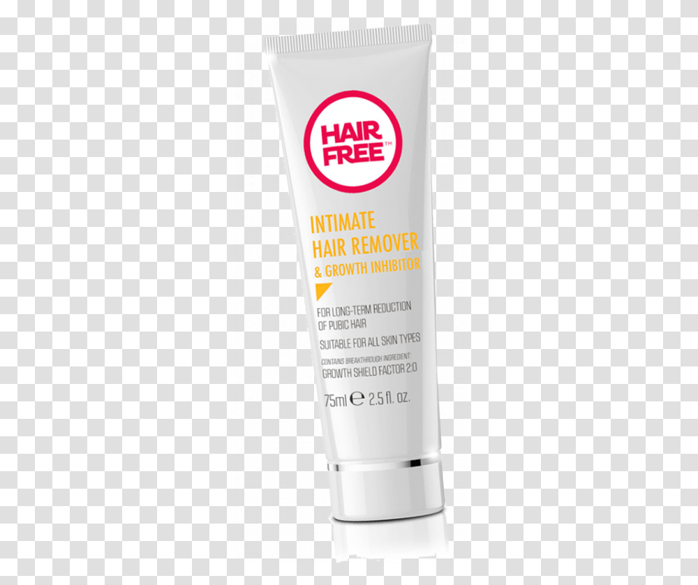 Intimate Hair Remover Label, Sunscreen, Cosmetics, Bottle, Lotion Transparent Png