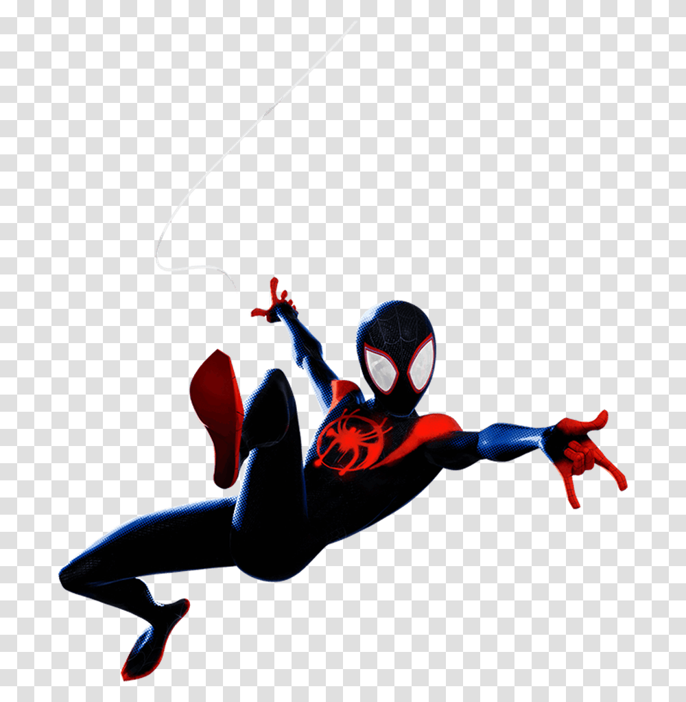 Into The Spider Verse Miles Morales 1 By Captain Spider Man Into The Spider Verse, Person, People, Sport, Team Sport Transparent Png