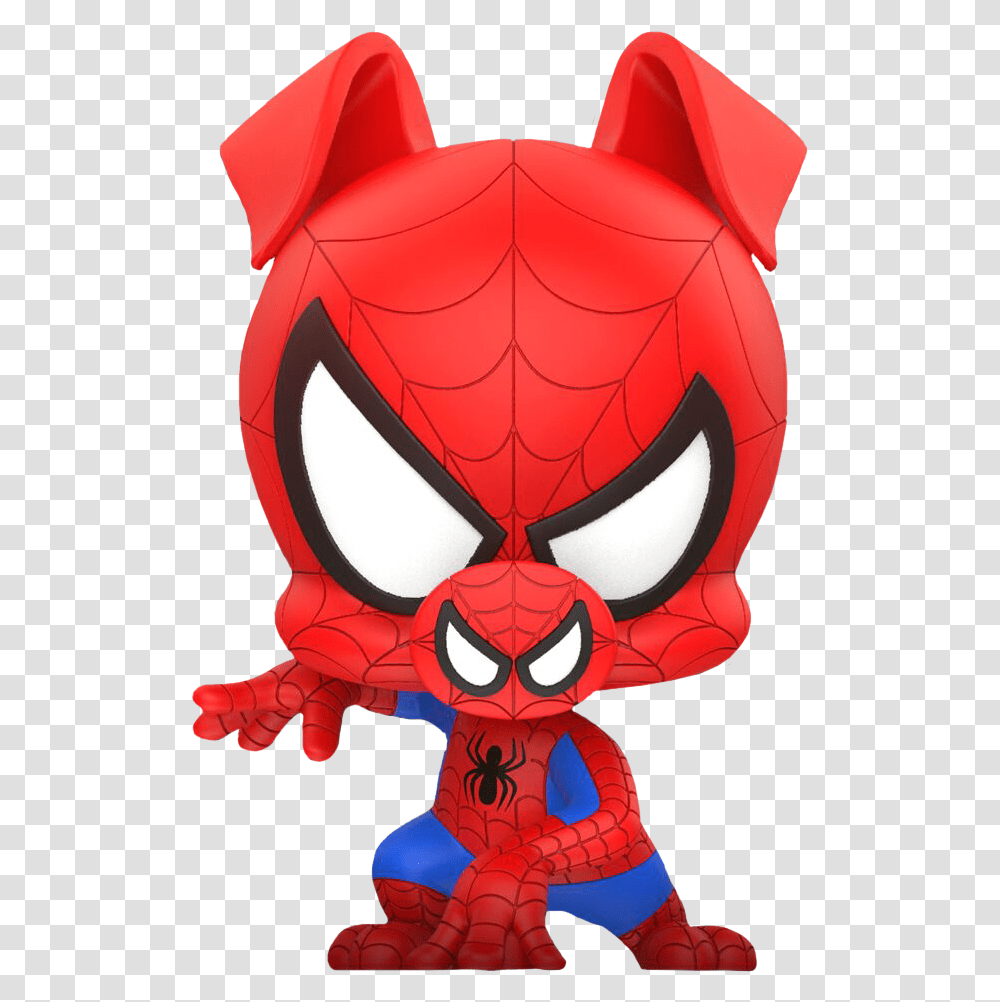 Into The Spider Verse Spider Pig Funko Pop, Toy, Heart, Label Transparent Png