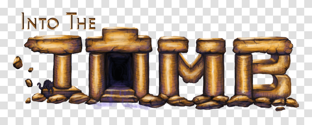 Into The Tomb Logo Illustration, Lighting, Building, Architecture, Pillar Transparent Png