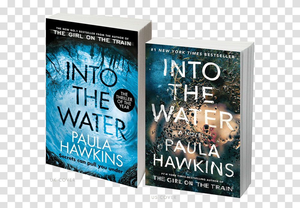Into The Water By Paula Hawkins Flyer, Book, Novel, Paper, Poster Transparent Png
