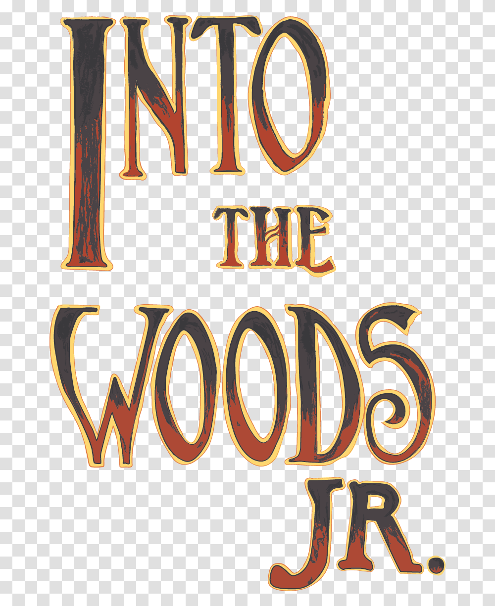 Into The Woods Jr Logos, Alphabet, Text, Word, Novel Transparent Png