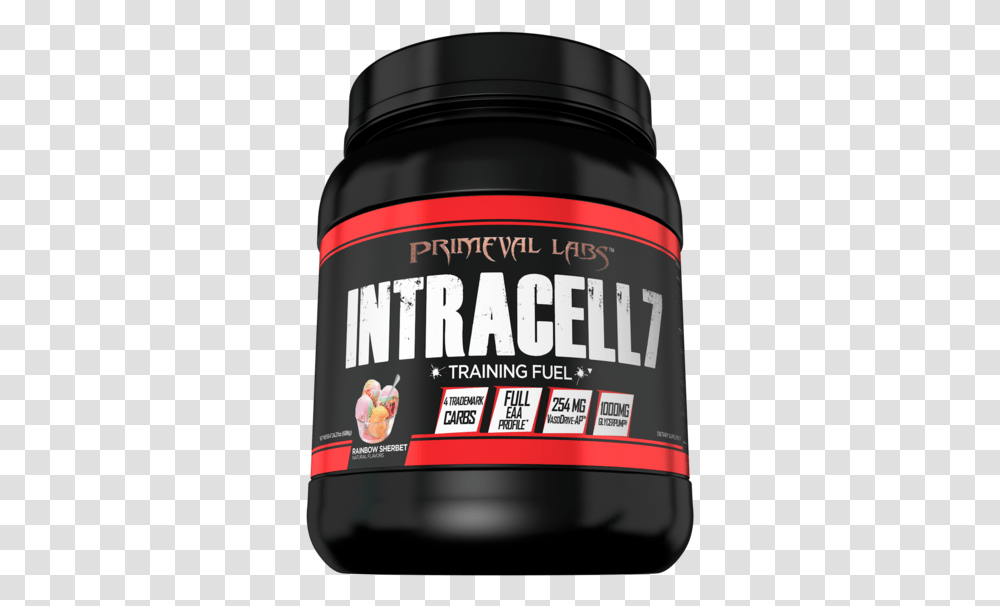 Intracell 7 Black Bodybuilding Supplement, Label, Beer, Alcohol Transparent Png