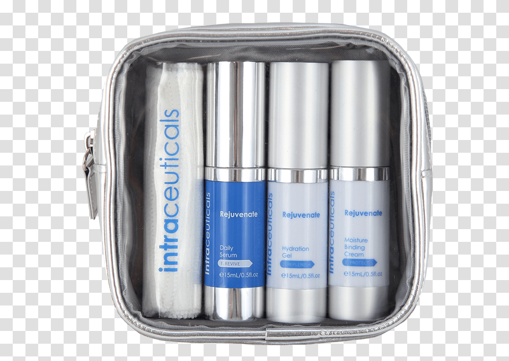 Intraceuticals Opulence Essential 3 Step Pack, Cosmetics, Tin, Can, Deodorant Transparent Png
