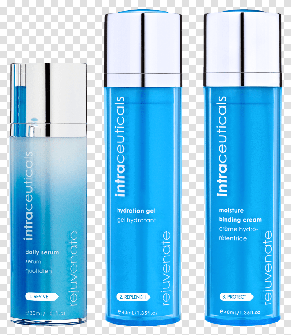 Intraceuticals Rejuvenate Daily Serum, Bottle, Perfume, Cosmetics, Mobile Phone Transparent Png