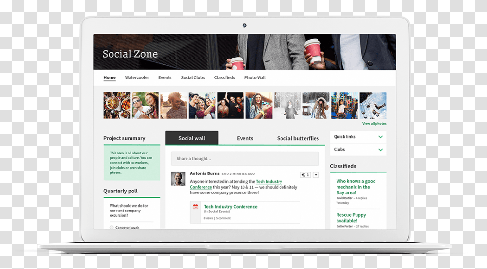 Intranet Social Zone Solution, File, Person, Human, Webpage Transparent Png
