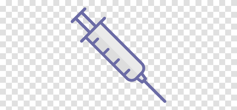 Intravenous Syringe Color Vector Icon Hypodermic Needle, Injection, Adapter Transparent Png