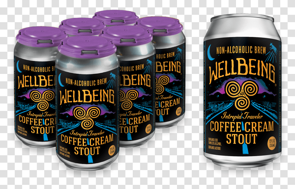 Intrepid Traveler Coffee Cream Stout Wellbeing Brewing Company Wellbeing Wellbeing Heavenly, Alcohol, Beverage, Drink, Beer Transparent Png