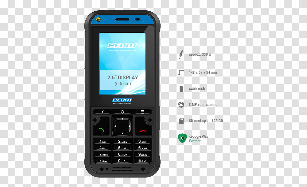 Intrinsically Safe Ex Handy 10, Mobile Phone, Electronics, Cell Phone Transparent Png