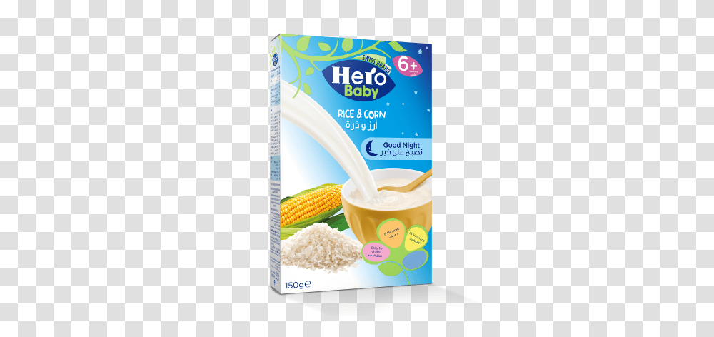 Introducing Cereals Hero Baby, Plant, Food, Vegetable, Dairy Transparent Png