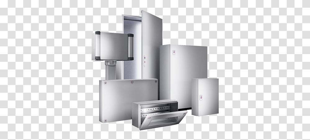 Introducing Our New Ax And Kx Enclosures Shelf, Appliance, Refrigerator, Electronics, Home Theater Transparent Png