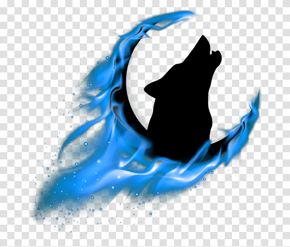 Introducing The White Wolf - Spectrum Productions Moon Wolf Silhouette, Graphics, Art, Outdoors, Nature Transparent Png