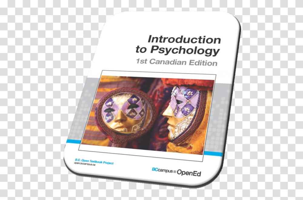 Introduction To Psychology Book Cover Introduction To Psychology 1st Canadian Edition, Electronics, Id Cards, Document Transparent Png