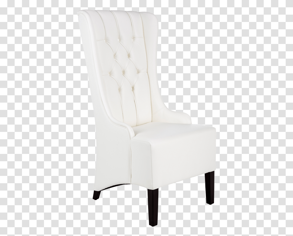 Intrustic Latham Dining Chair White Club Chair, Furniture, Armchair Transparent Png