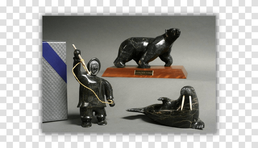 Inuit Art Corporate Gifts And Recognition Awards Canadian Statue, Figurine, Bronze, Toy, Bird Transparent Png