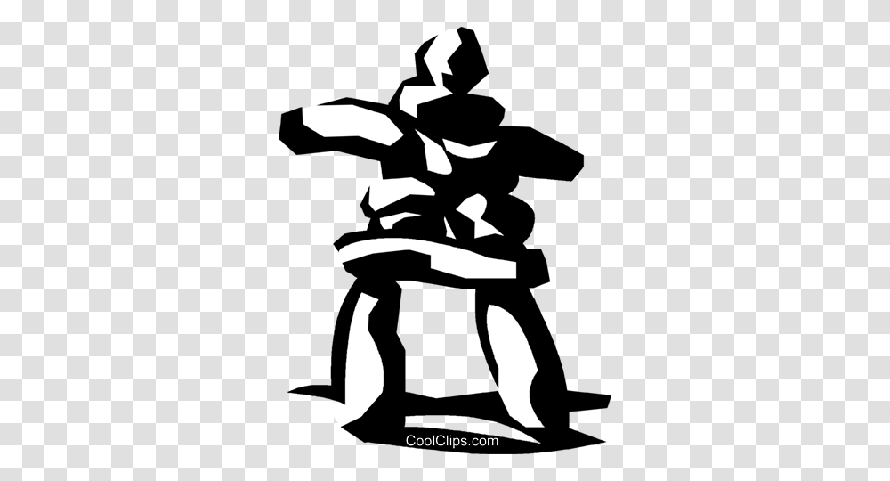 Inuit Rock Symbol Royalty Free Vector Clip Art Illustration, Stencil, Person, Human, Hand Transparent Png