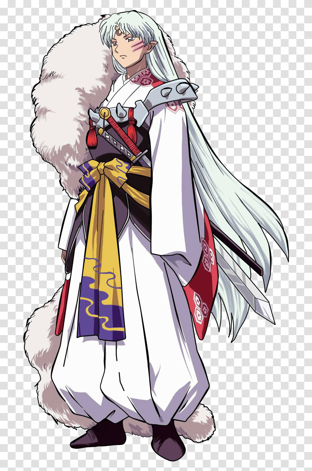 Inuyasha Picture Sesshomaru, Person, Manga, Comics, Book Transparent Png