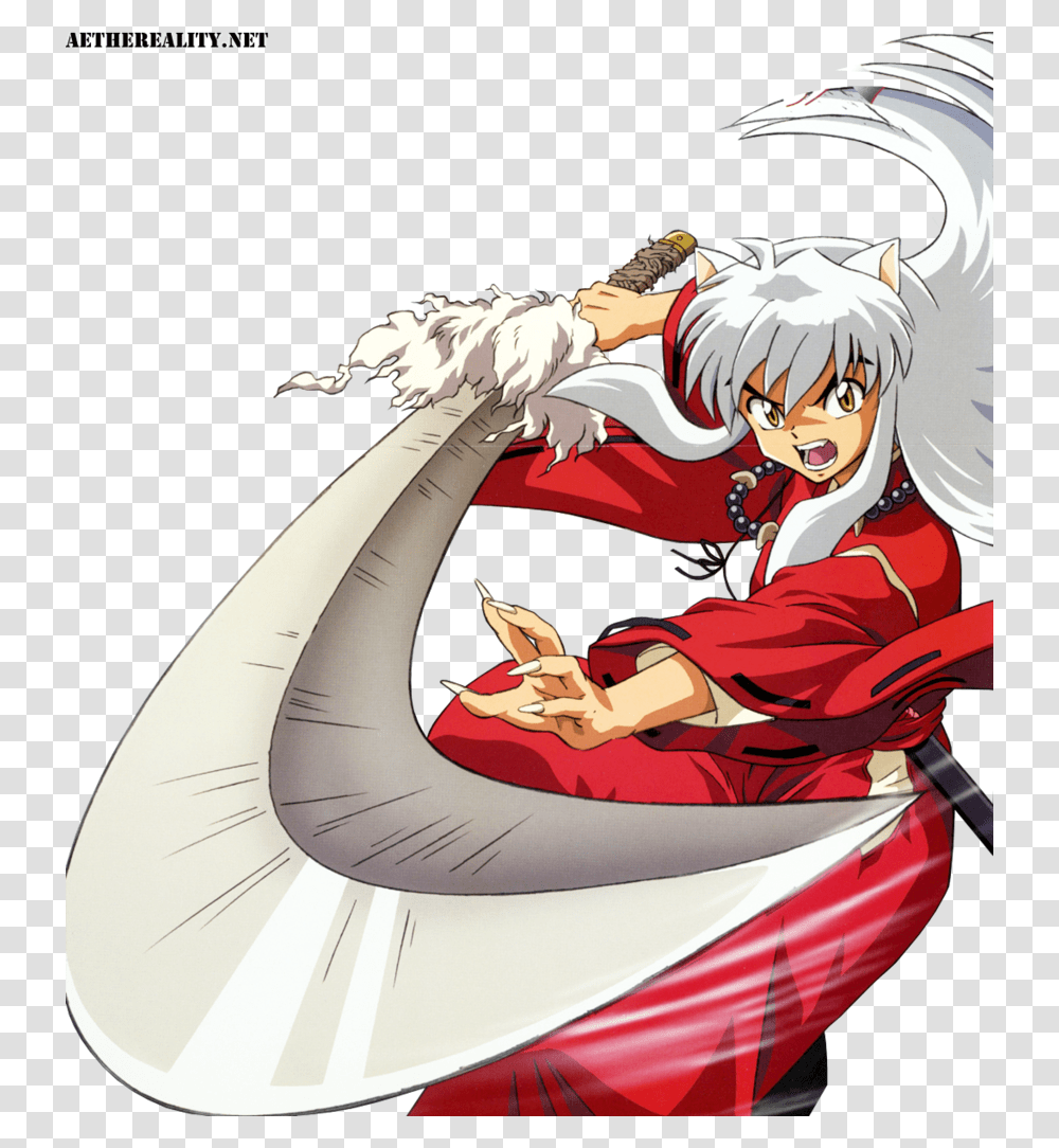 Inuyasha Vs Sesshomaru, Manga, Comics, Book, Person Transparent Png