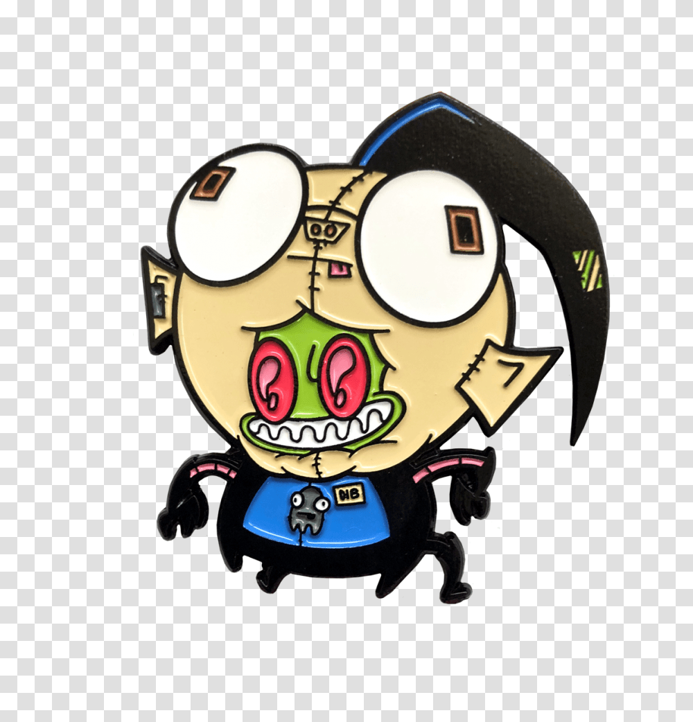 Invader Zim, Helmet, Apparel, Cushion Transparent Png