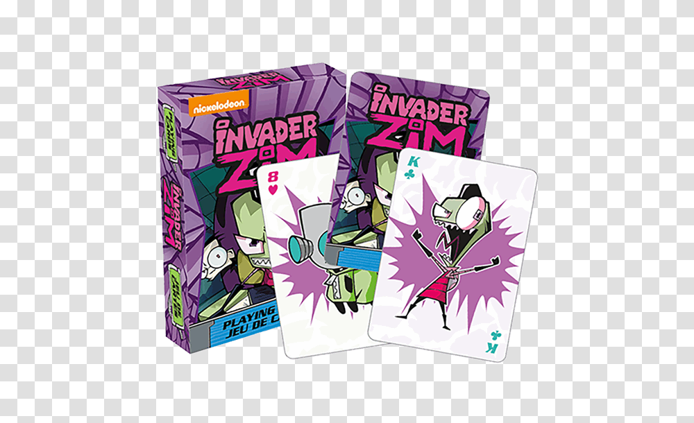 Invader Zim Playing Cards, Gum Transparent Png