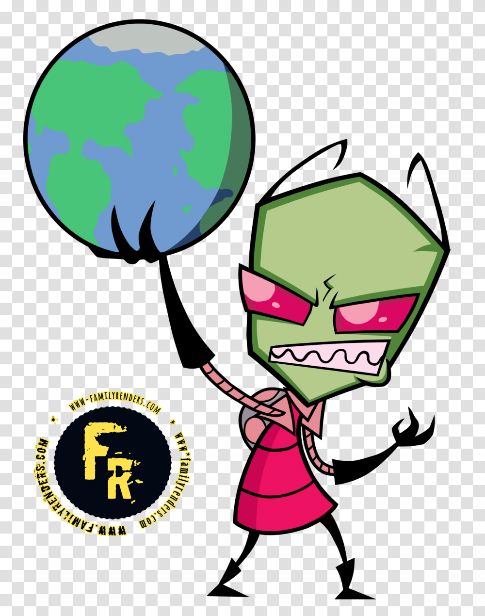 Invader Zim, Recycling Symbol, Astronomy, Outer Space Transparent Png