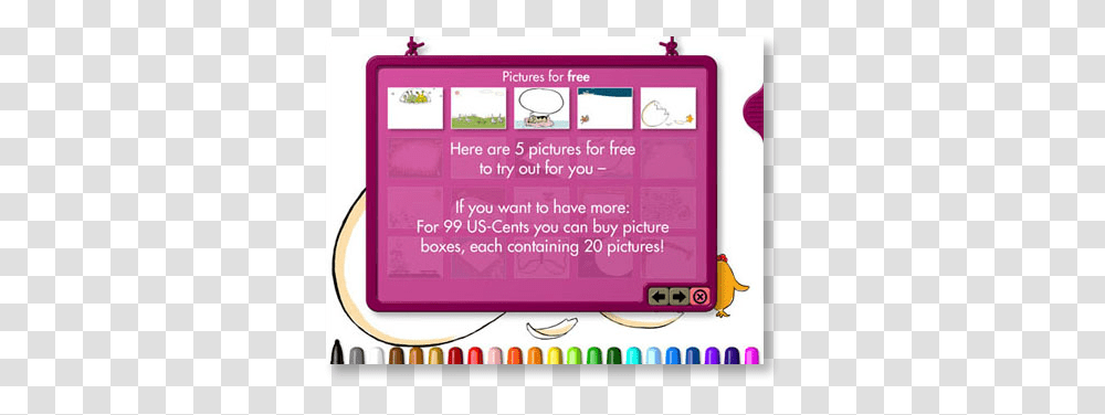 Inventive Painter The Creative Paintapp Girly, Text, Label, Screen, Electronics Transparent Png