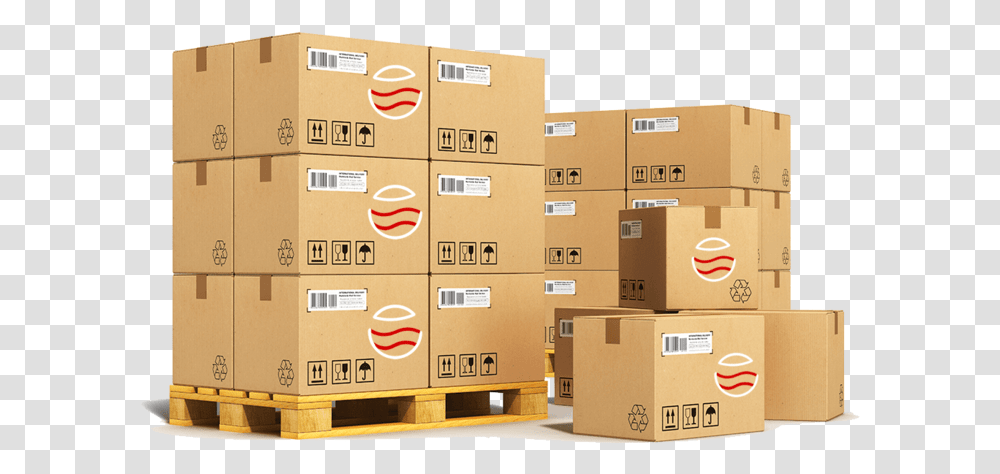 Inventory Carton On Pallet, Cardboard, Box, Package Delivery Transparent Png
