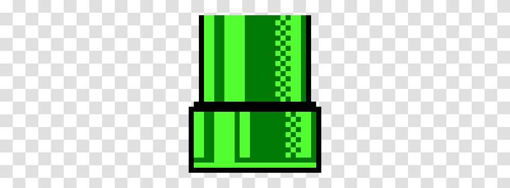 Inverse Mario Pipe Pixel Art Maker, Green, Digital Clock, Number Transparent Png
