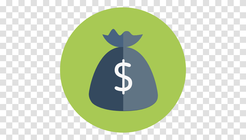 Invest Business Money Coins Investment Finances Icon, Tennis Ball, Cushion Transparent Png