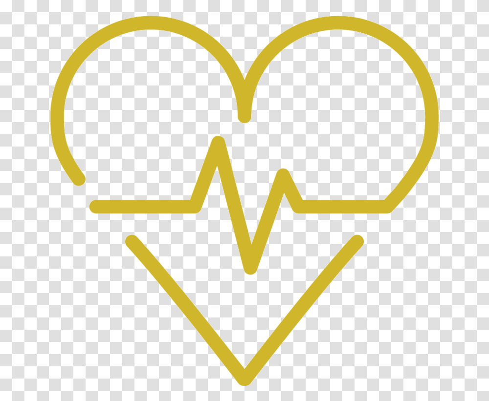 Investing In Life Icon Gold Heart, Logo, Trademark Transparent Png