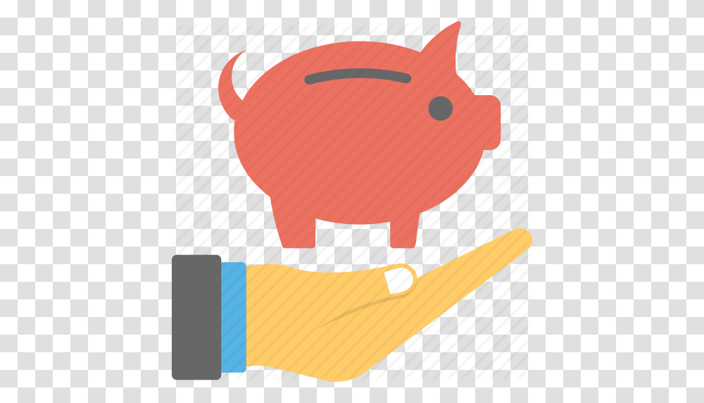 Investment Piggy Bank Piggy On Hand Retirement Planning, Diaper, Advertisement Transparent Png