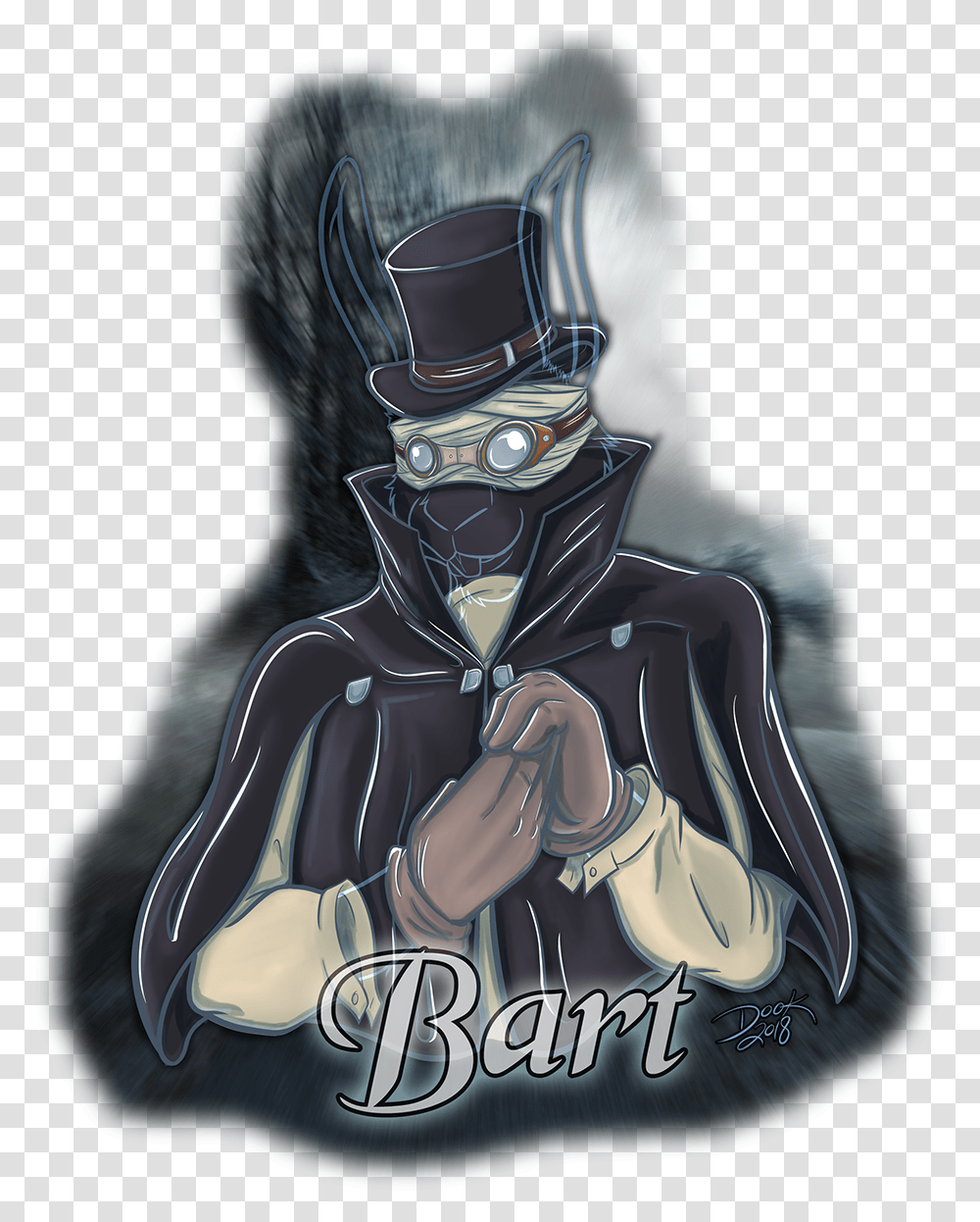 Invisible Bart Illustration, Apparel, Batman, Hood Transparent Png