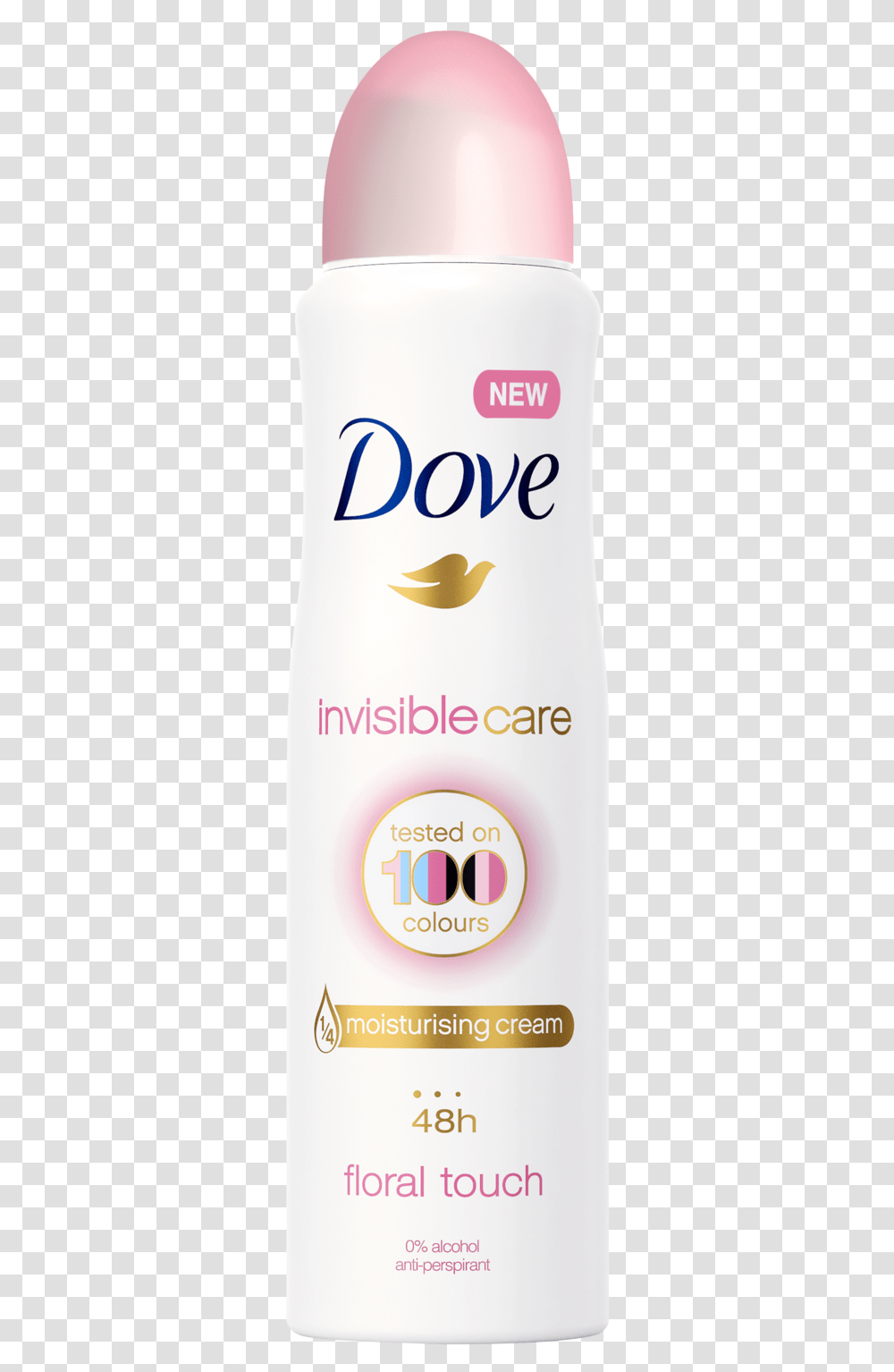 Invisible Care Antiperspirant Deodorant 150ml Dove Deodorant Spray Invisible Care, Bottle, Lotion, Cosmetics, Shampoo Transparent Png