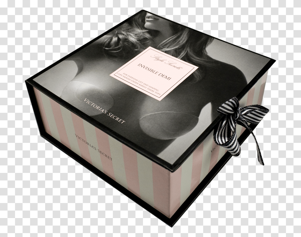 Invisible Demi 2 Packaging Victoria Secret Box, Book, Paper, Novel Transparent Png