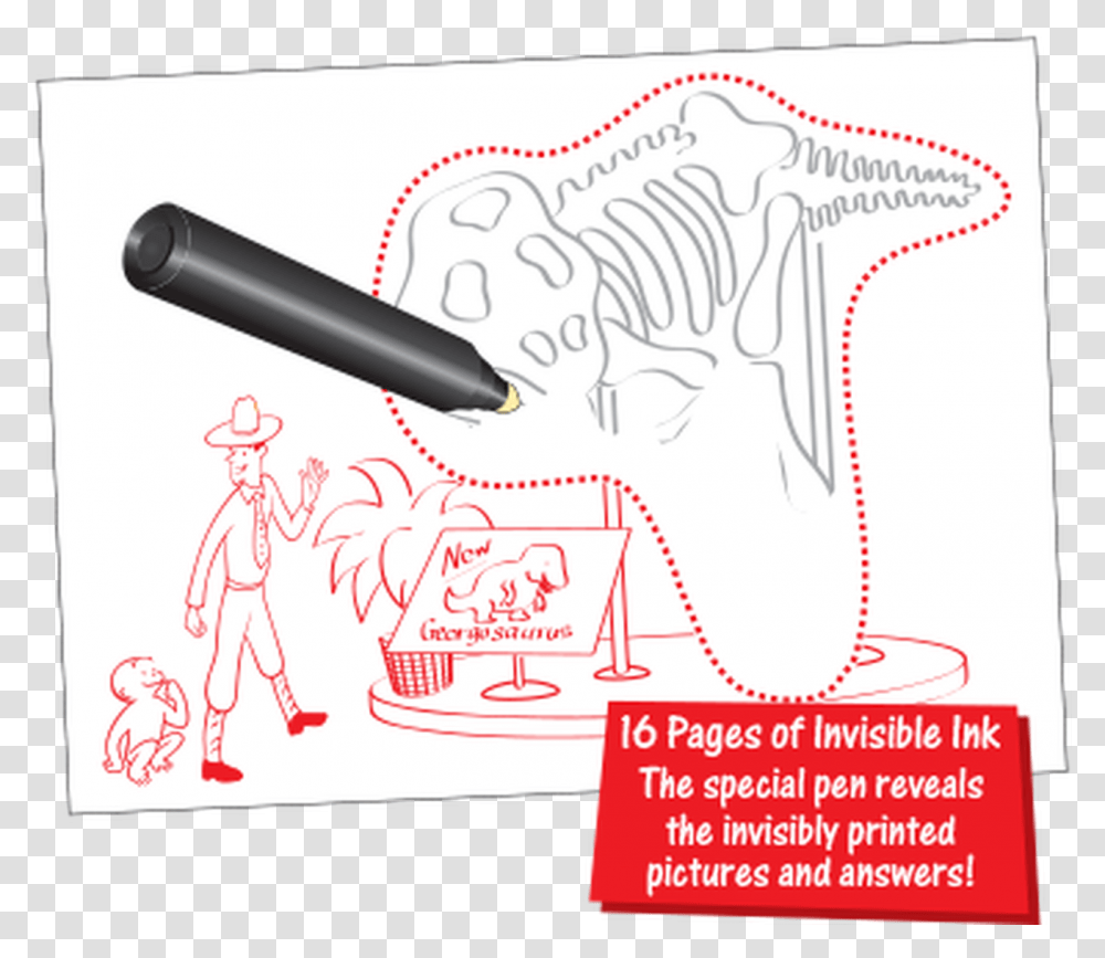 Invisible Ink Amp Magic Pen Painting, Label, Hand, Weapon Transparent Png