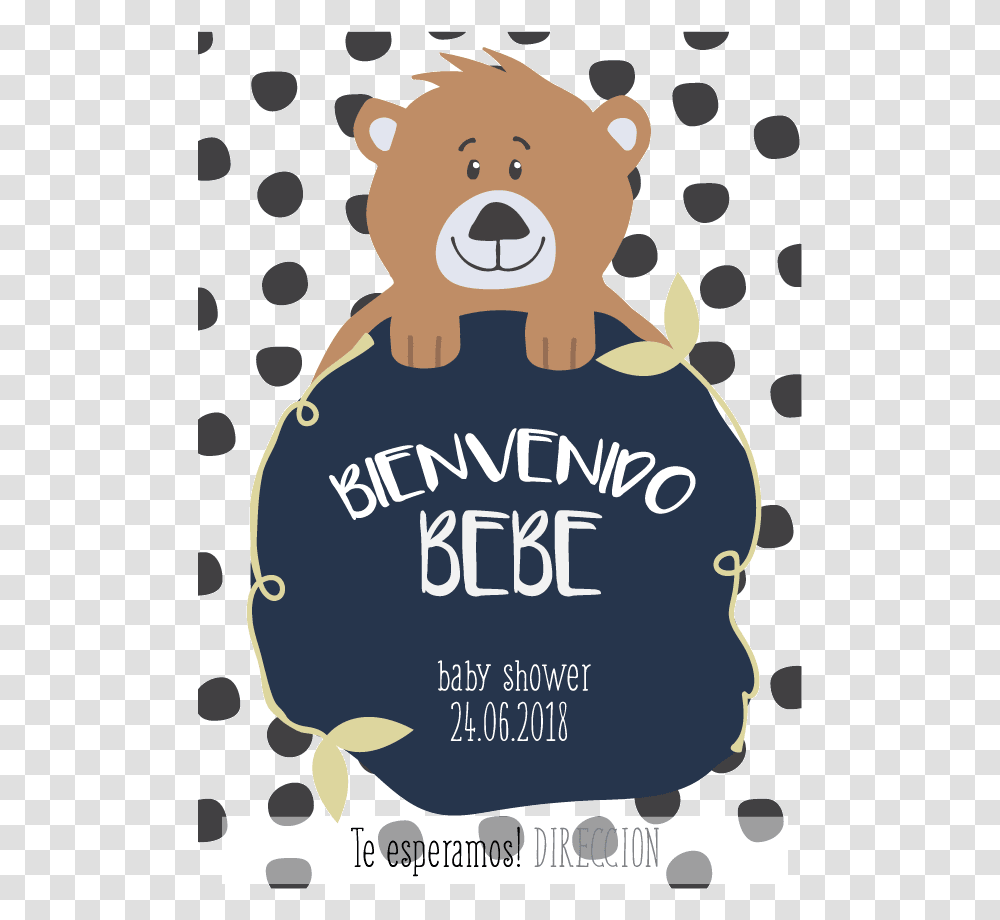 Invitacin Teddy Invitacion Baby Shower Oso, Advertisement, Poster, Flyer, Paper Transparent Png