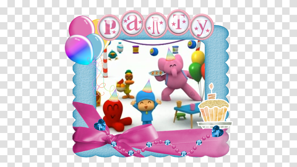 Invitaciones De Pocoyo Para Imprimir, Cake, Dessert, Food, Birthday Party Transparent Png