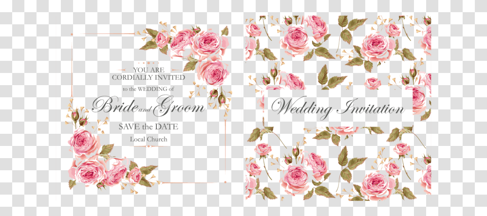 Invitation Background Wedding Invitation Hd, Floral Design, Pattern Transparent Png