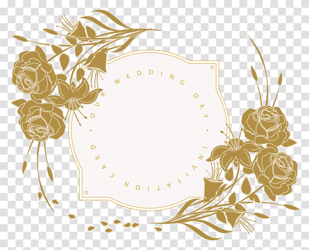 Invitation Floral Design Card Marriage Card Flowers Design, Pattern Transparent Png